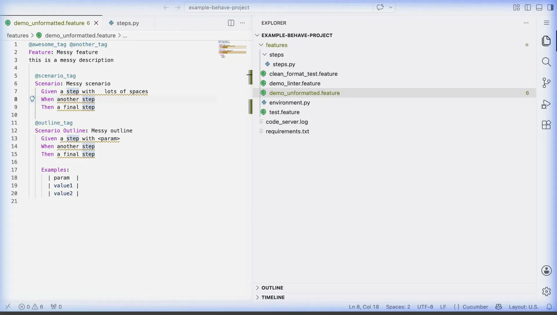 Dashboard Demonstration